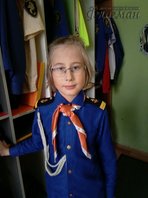 Занятиях в детском клубе «Флагман»